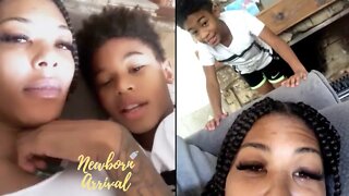 Lil Fizz & Moniece Slaughter Son Kam Is Mommy's Doctor! 👨🏽‍⚕️