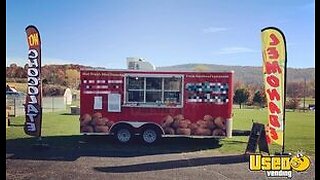 Turn key Business - 2018 7' x 16.5' Mini Donut Trailer | Food Concession Trailer for Sale