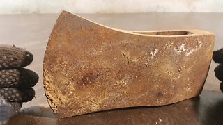 Old Rusty Axe Restoration