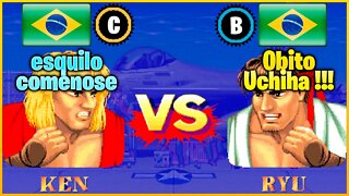 Street Fighter II': Champion Edition (esquilocomenose Vs. Obito Uchiha !!!) [Brazil Vs. Brazil]