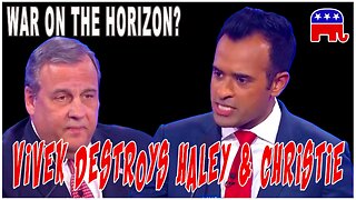 Christie Mocked, Vivek Obliterates Competition in Debate | Washington Pushing for War | Ep 662