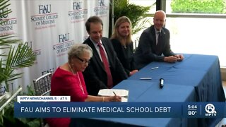 Florida Atlantic University aims to reduce debt for medical students