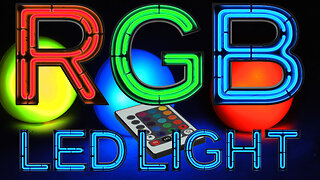 RGB LED Wireless Remote Control Light