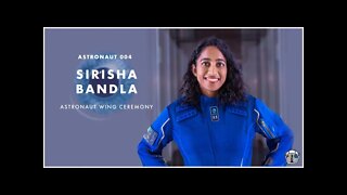 Sirisha Bandla Gets Her Astronaut Wings | Virgin Galatic First Full Crew Flight