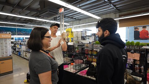 ONLY Eating at PETCO for 24 HOURS!