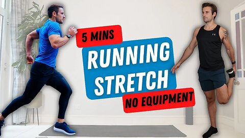 5 Min Running Cool Down & Stretch | Do THIS After You Run