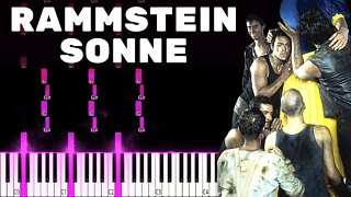 Rammstein - Sonne Piano Tutorial [4K]