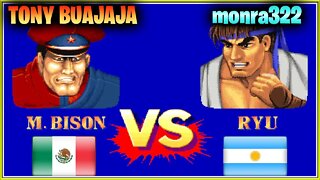 Street Fighter II': Champion Edition (TONY BUAJAJA Vs. monra322) [Argentina Vs. Mexico]