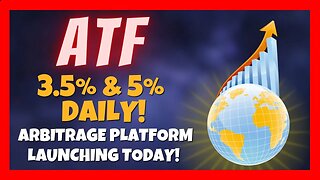 ATF Review 📈 Arbitrage Traded Funds Offers 3.5% and 5% In Daily Returns 🚀 Launching NOW! ⏰