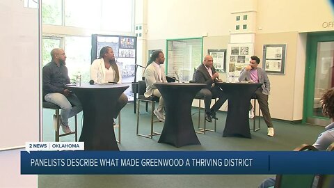 Panelists describe what made greenwood a thriving district