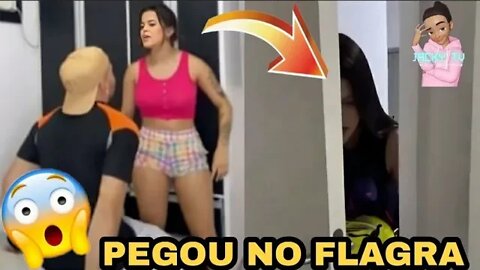 JAINE CASSU PEGOU O RALLS NO FLAGRA!!!