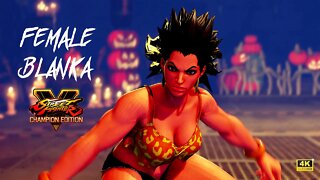 Street Fighter V Female Blanka