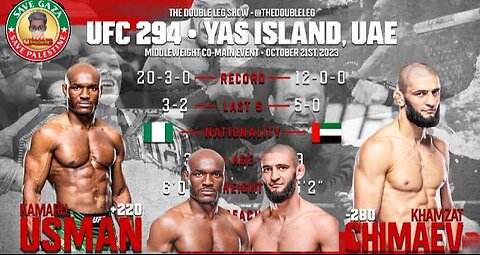Khamzat Chimaev beat Kamaru Usman at UFC 294 | Highlight Fights | Abu Dhabi, October 21, 2023