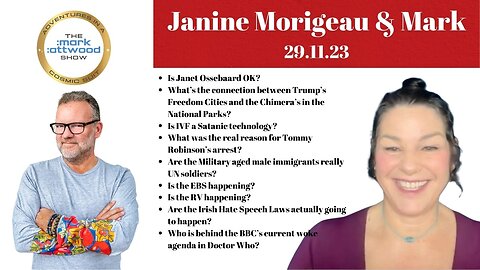 Janine Morigeau & Mark Attwood - Exclusive Tarot Readings on Current Events - 29th Nov 2023
