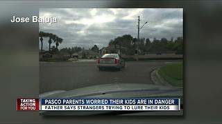 Pasco parents concerned about 'suspicious' Cadillac approaching kids at bus stops