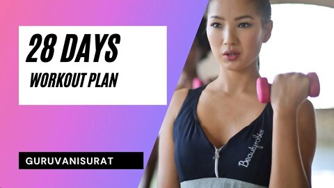 28 Day Workout Plan | Best Full Body Workout to Lose Fat #shorts