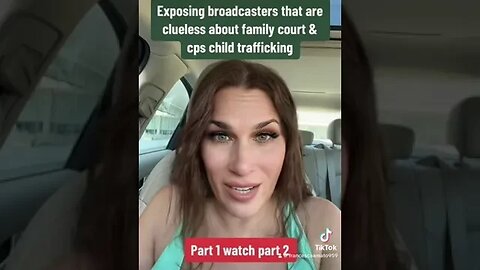 Broadcasters who are ignorant about family court & cps child trafficking industry