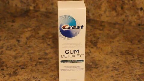 Crest Gum Detoxify deep clean Review, completely random review