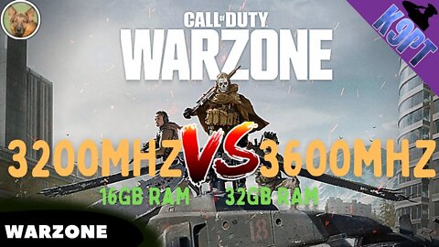 Ram 3200Mhz Vs 3600MHZ no Warzone, vale a pena!?