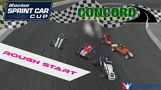 iRacing Sprint Car Cup 2023 Season 2 Week 9 Concord Speedway