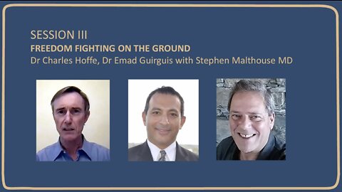 FREEDOM FIGHTING ON THE GROUND - Dr Charles Hoffe, Dr Emad Guirguis with Stephen Malthouse MD