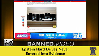 Epstein Hard Drives Never Entered Into Evidence