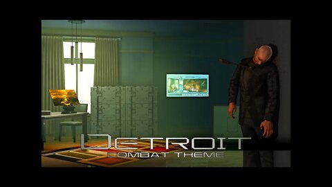 Deus Ex: Human Revolution - Detroit: Downtown Apartments [Combat Theme] (1 Hour of Music)