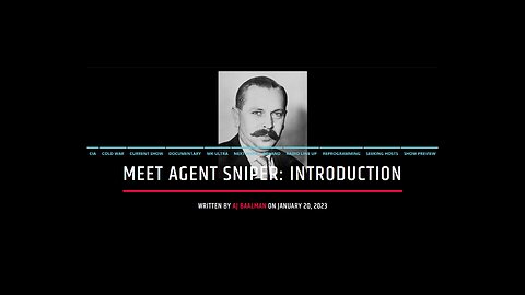 Meet Agent Sniper: Introduction