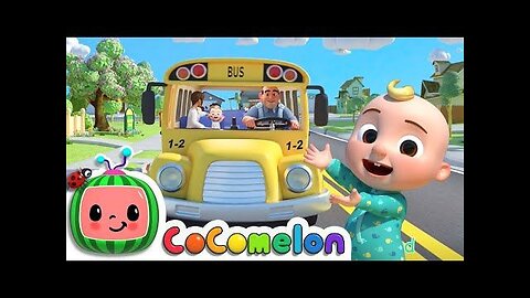 Wheels on the Bus | CoComelon Nursery Rhymes & Kids Songs