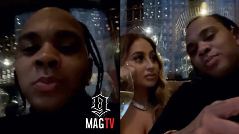 Kevin Gates Spotted Dining With Jojo Zarur! 😳