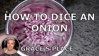 HOW TO CUT AN ONION: without cutting yourself