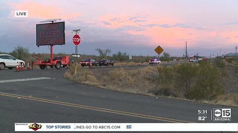 SR 87 shut down due to storm damage