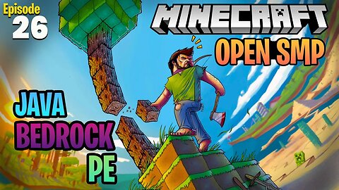 Special Building Starting | Open Public SMP | Part - 26 | JAVA+BEDROCK+PE | SUBSCRIBE |
