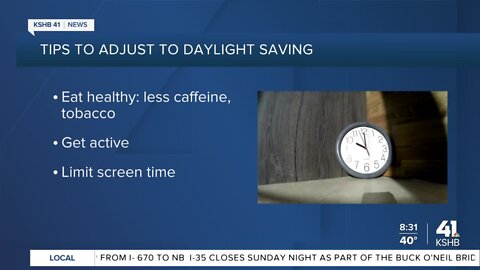 Tips for springing forward after daylight saving time