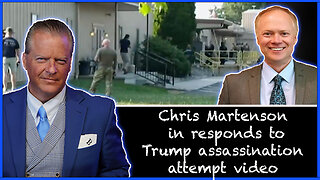 Chris Martenson in responds to Trump assassination attempt video by David Stewart