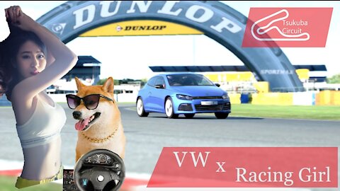 (A) VW x Racing Girl Sleep @ Scirocco: 203 x 102cm (B) TÜ Reliability Report + manual @筑波 RaceTrack