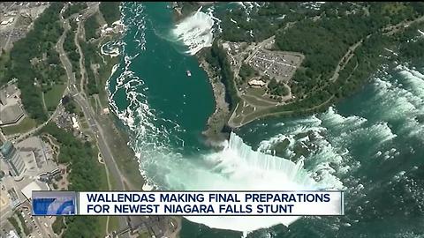 Wallenda to hang over Niagara Falls from her teeth