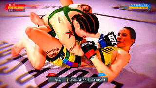 EA Sports UFC 4 Jennifer Maia Vs Raquel Pennington