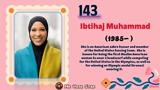 Ibtihaj Muhammad (1985-)| TOP 150 Women That CHANGED THE WORLD | Short Biography