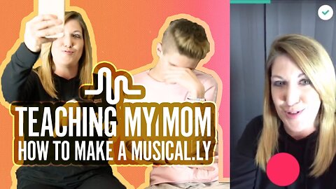 TEACHING MY MOM HOW TO MAKE A MUSICAL.LY Bruhitszach | Zach Clayton