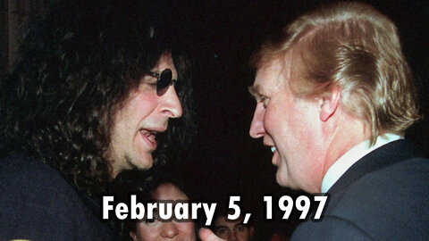 1997-02-05 - Donald Trump appears on Howard Stern