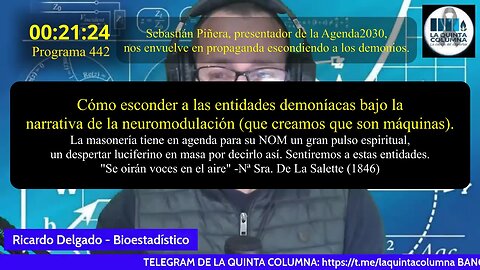 Sebastián Piñera: El Propagandista de la Agenda2030 (Programa 442) El vendedor de la neuromodulación