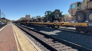Military Train Flagstaff 10/20/21