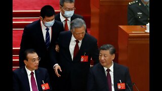 Emperor Xi had his predecessor Hu Jintao hauled out on live TV