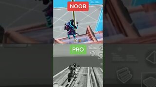 NOOB VS PRO NO FORTNITE😱😱😱😱😱😱 #shorts #viral #fortnite #yutubeshorts