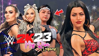 WWE 2K23 My Rise Legacy Gameplay Walkthrough