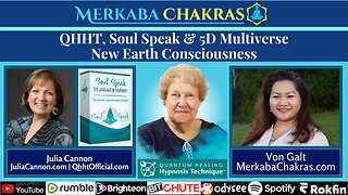 QHHT, Soul Speak & 5D Multiverse New Earth Consciousness w/Julia Cannon: MCP #109