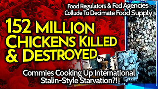 150+ Million Birds KILLED: Food Supply SABOTAGED