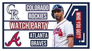 Colorado Rockies vs Atlanta Braves GAME 1 Live Stream Watch Party: Join The Excitement