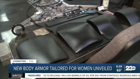 New body armor for female police officers unveiled